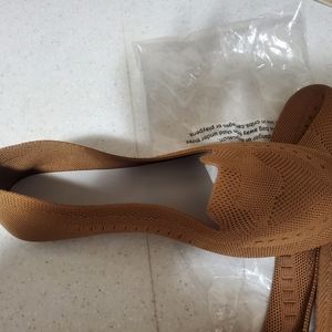 Size 10 fabric stretch loafers